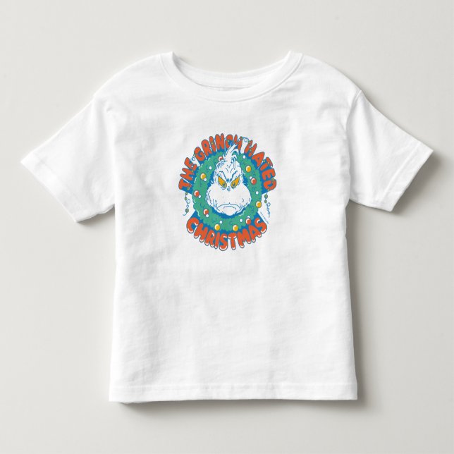 Grinch Hatade Julen T Shirt (Framsida)
