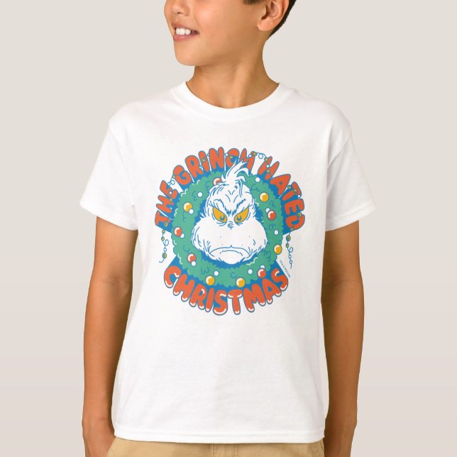 Grinch Hated-jul T Shirt (Framsida)