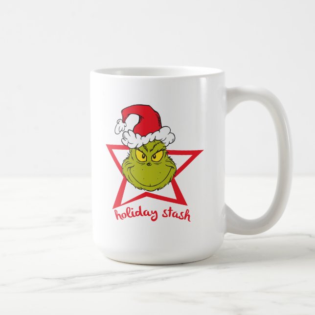 Grinch | Helgdag Stash Kaffemugg (Höger)