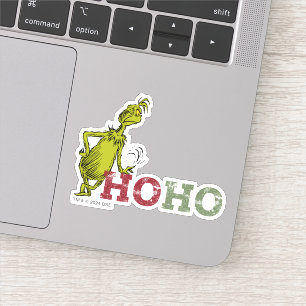 Grinch Ho Ho Ho Klistermärken