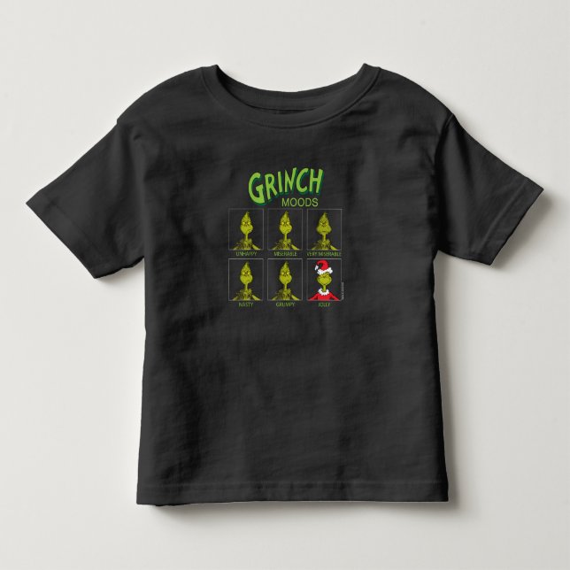 Grinch | Humördiagram julutgåva T Shirt (Framsida)