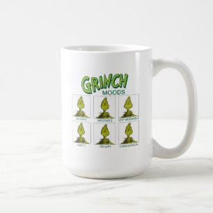 Grinch Humördiagram Kaffemugg