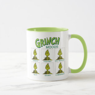 Grinch Humördiagram Mugg