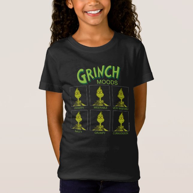 Grinch | Humördiagram T Shirt (Framsida)
