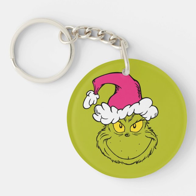 Grinch in Pink Santa Hat (Framsidan)