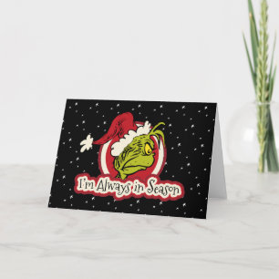 Grinch Jag är alltid i säsong Kort
