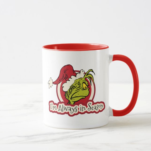 Grinch | Jag är alltid i säsong Mugg (Höger)