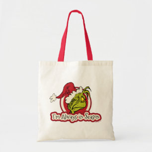 Grinch Jag är alltid i säsong Tygkasse