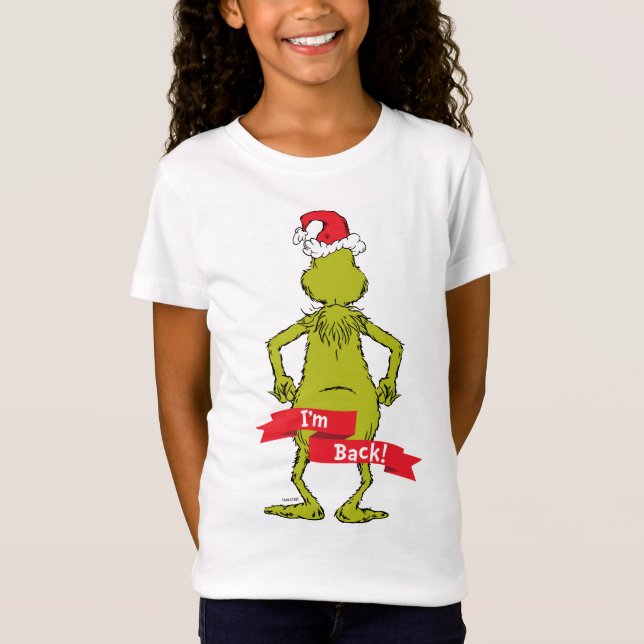 Grinch | Jag är bak T-Shirt (Framsida)