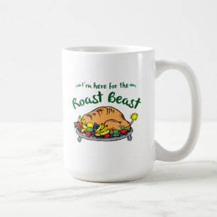 Grinch Jag är här för Beasten Roast Kaffemugg