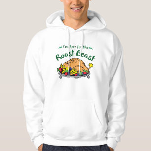 Grinch   Jag är här för Roast-Beastens offert Hoodie