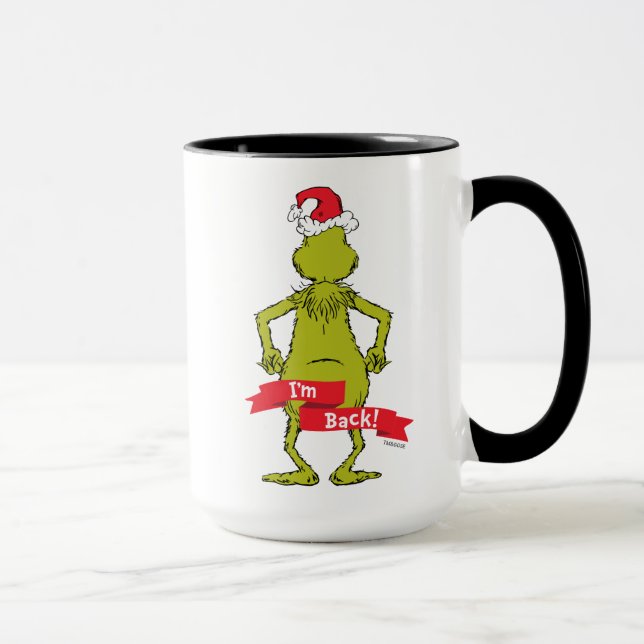 Grinch | Jag är tillbaka Mugg (Höger)