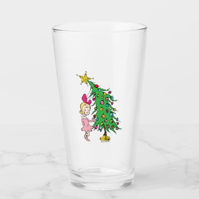 Grinch | Jag har varit Cindy-Lou Who bra Glaskopp (Framsida)
