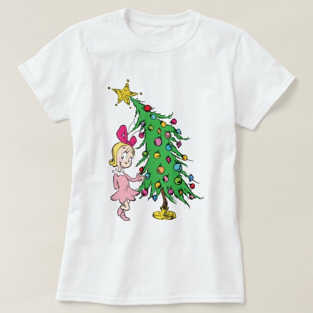 Grinch | Jag har varit Cindy-Lou Who bra Tee (Design framsida)