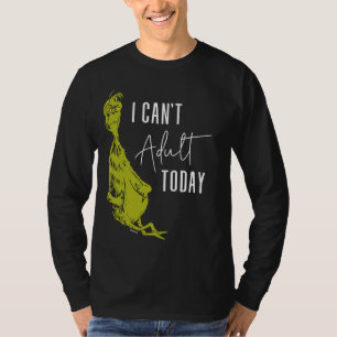 Grinch Jag Kan Inte Vara Vuxen Idag T-Shirt Roli