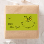 Grinch | Jul - Till från Stickers Fraktsedel<br><div class="desc">Firar Helgdag med Grinch! Anpassa de här söta etiketterna med ditt namn!</div>