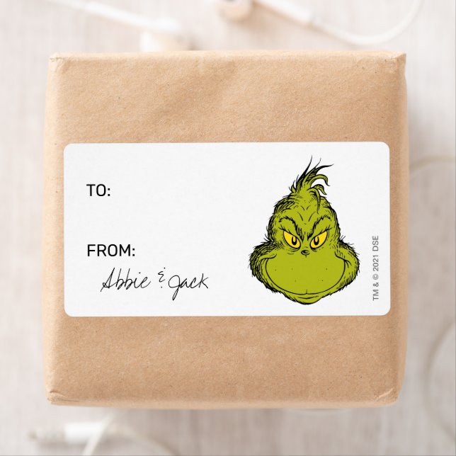 Grinch | Jul - Till från Stickers Fraktsedel (Insitu)