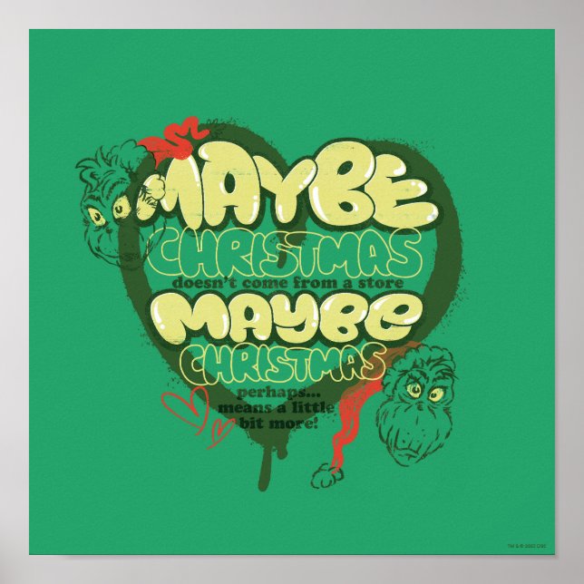 Grinch | Julcitat Poster (Framsidan)