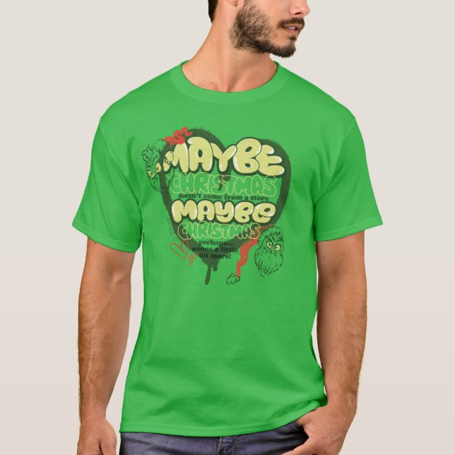 Grinch | Julcitat T Shirt (Framsida)