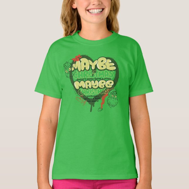Grinch | Julcitat T Shirt (Framsida)