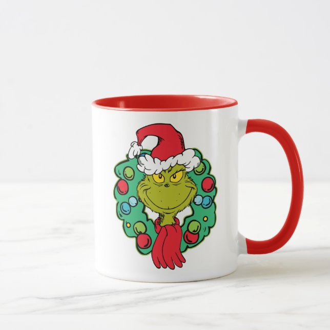 Grinch | Julkrans Mugg (Höger)