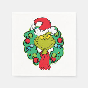 Grinch Julkrans Pappersservett