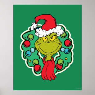 Grinch   Julkrans Poster