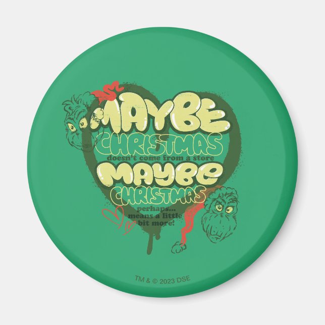 Grinch | Juloffert Magnet (Framsidan)