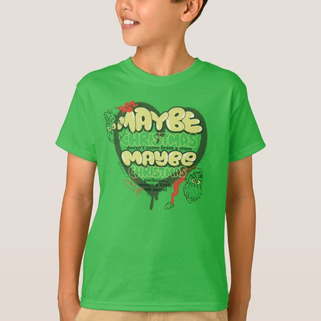 Grinch | Juloffert T Shirt (Framsida)