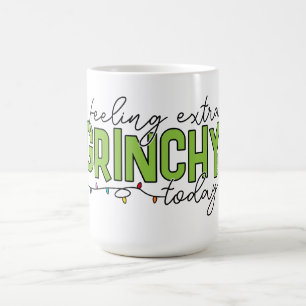 Grinch Känner mig extra grinig idag 4 Kaffemugg