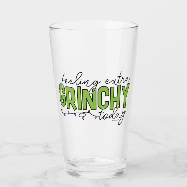 Grinch | Känner mig extra grinig idag Glaskopp (Framsida)