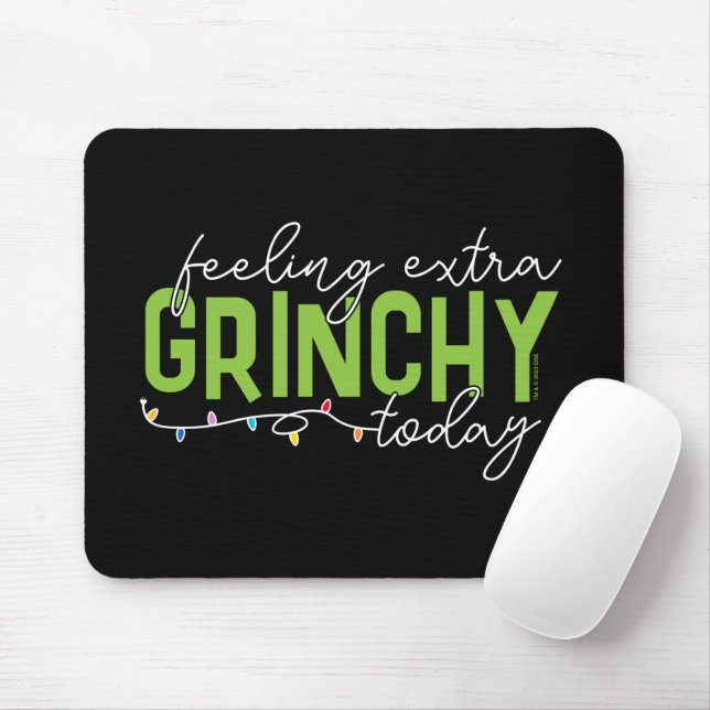 Grinch | Känner mig extra grinig idag Musmatta (Med mus)