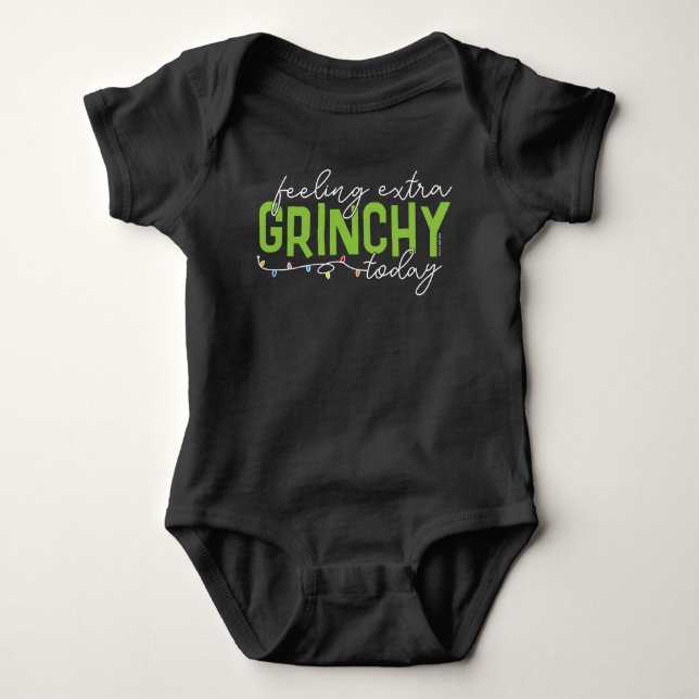 Grinch | Känner mig extra grinig idag T Shirt (Framsida)