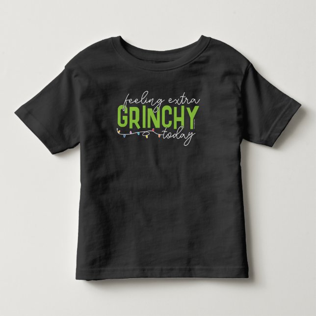 Grinch | Känner mig extra grinig idag T Shirt (Framsida)