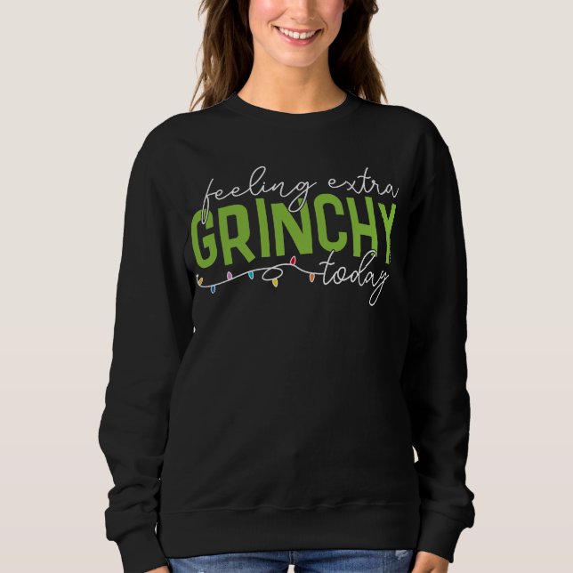 Grinch | Känner mig extra grinig idag T Shirt (Framsida)