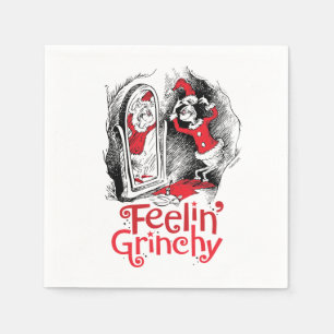 Grinch Känning Grinchy Pappersservett