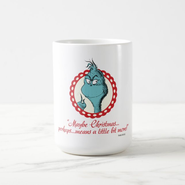 Grinch | Kanske jul... Kaffemugg (Center)