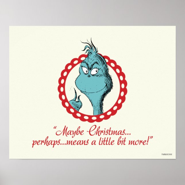 Grinch | Kanske jul... Poster (Framsidan)
