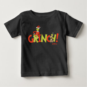 Grinch! Karaktärslogotyp Grafik T Shirt