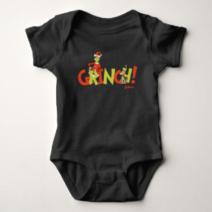 Grinch! Karaktärslogotyp Grafik T Shirt