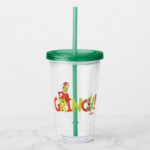 Grinch! Karaktärslogotyp Grafik Take Away Mugg