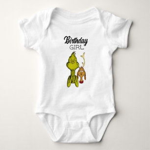 Grinch Krita Födelsedagsflicka T Shirt