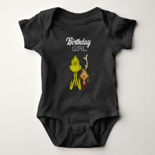 Grinch Krita Födelsedagsflicka T Shirt