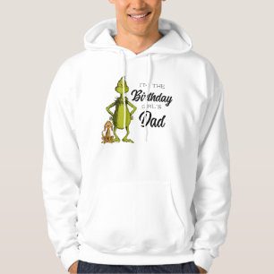 Grinch Kritskiva Födelsedags Tjej Pappa Hoodie