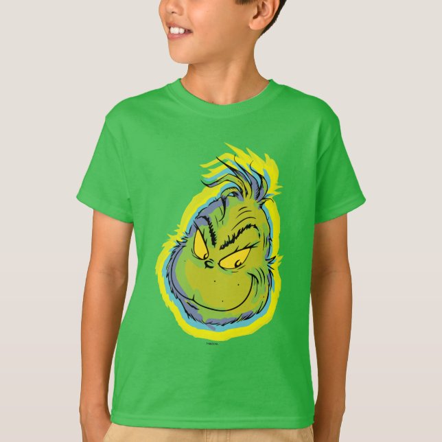 Grinch | Lustigt att jag var sen att jag inte vill T Shirt (Framsida)