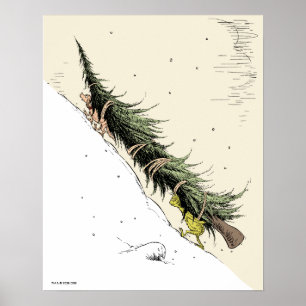 Grinch & Max återlämnar julgranen Poster