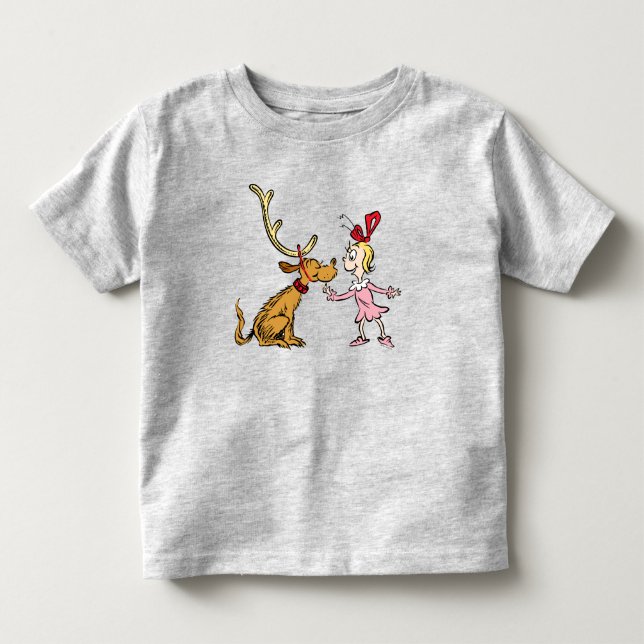 Grinch | Max & Cindy Lou T Shirt (Framsida)