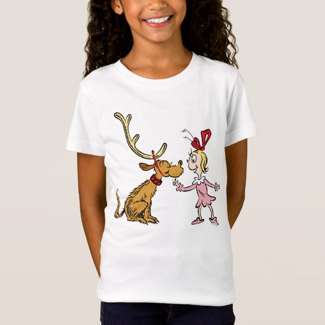 Grinch | Max & Cindy Lou T Shirt (Framsida)