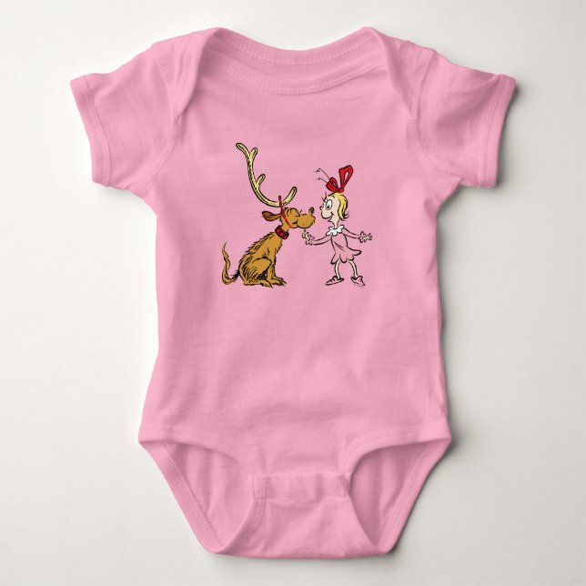Grinch | Max & Cindy Lou Vem T Shirt (Framsida)