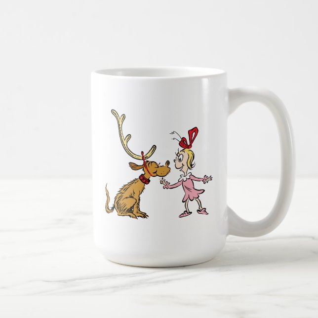 Grinch | Max & Cindy Lou Who Kaffemugg (Höger)